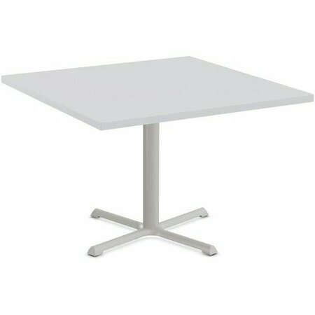 SPECIAL-T Table, Square, 42inx42inx29in, Gray Base/Light Gray Top SCTSTAR24242GGR